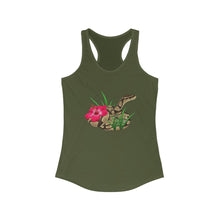 Load image into Gallery viewer, TickTock Ball Python Women's Ideal Racerback Tank
